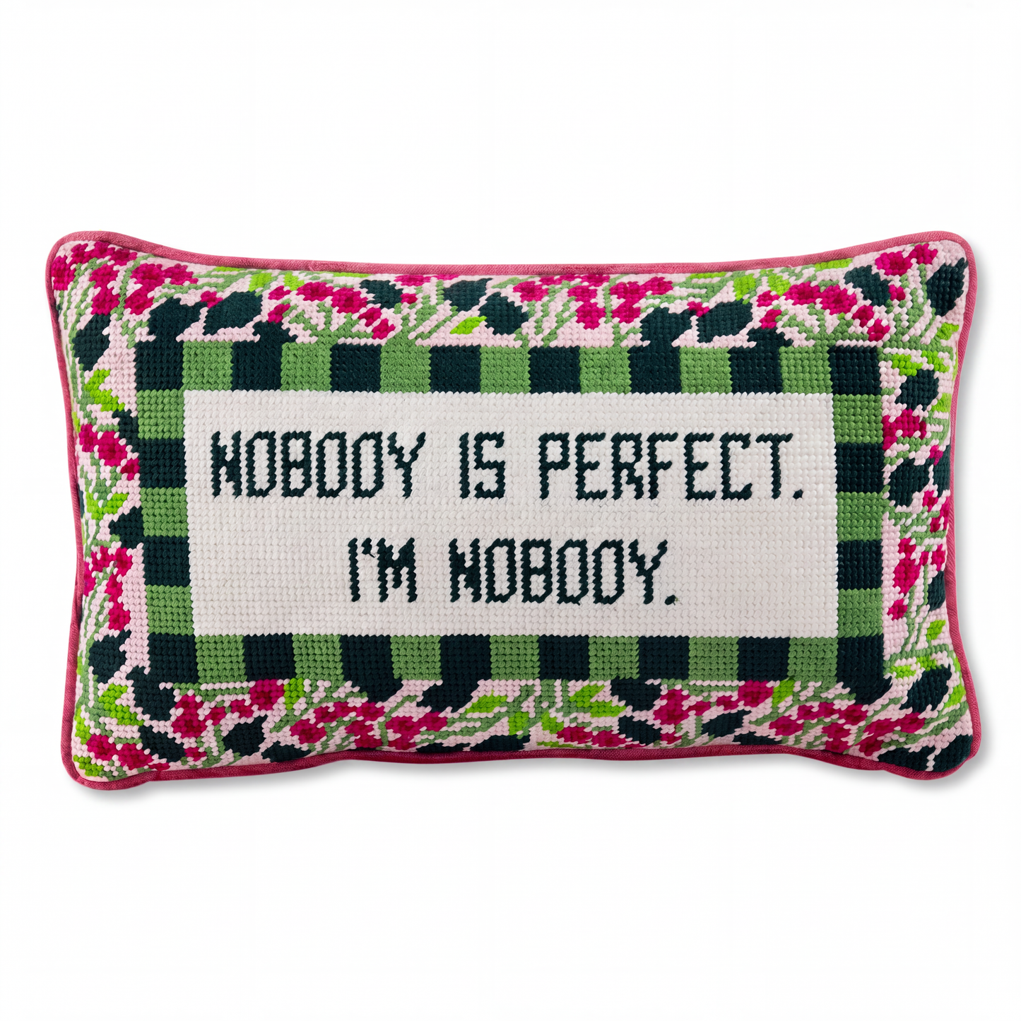 Not Needy Needlepoint Pillow