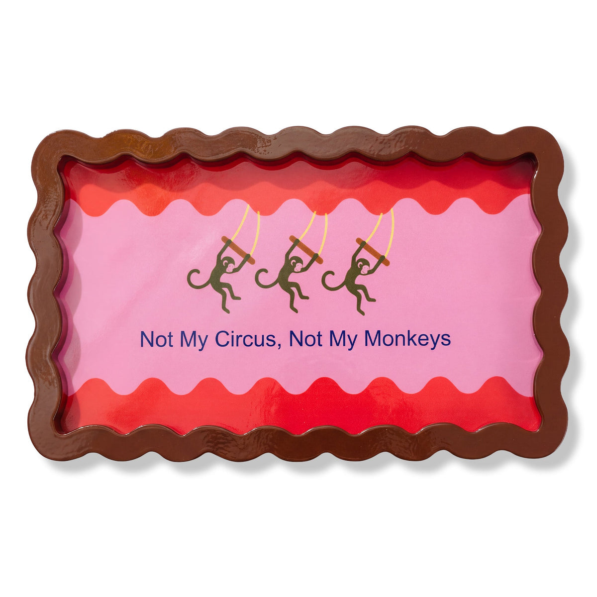 Not My Circus Lacquer Tray