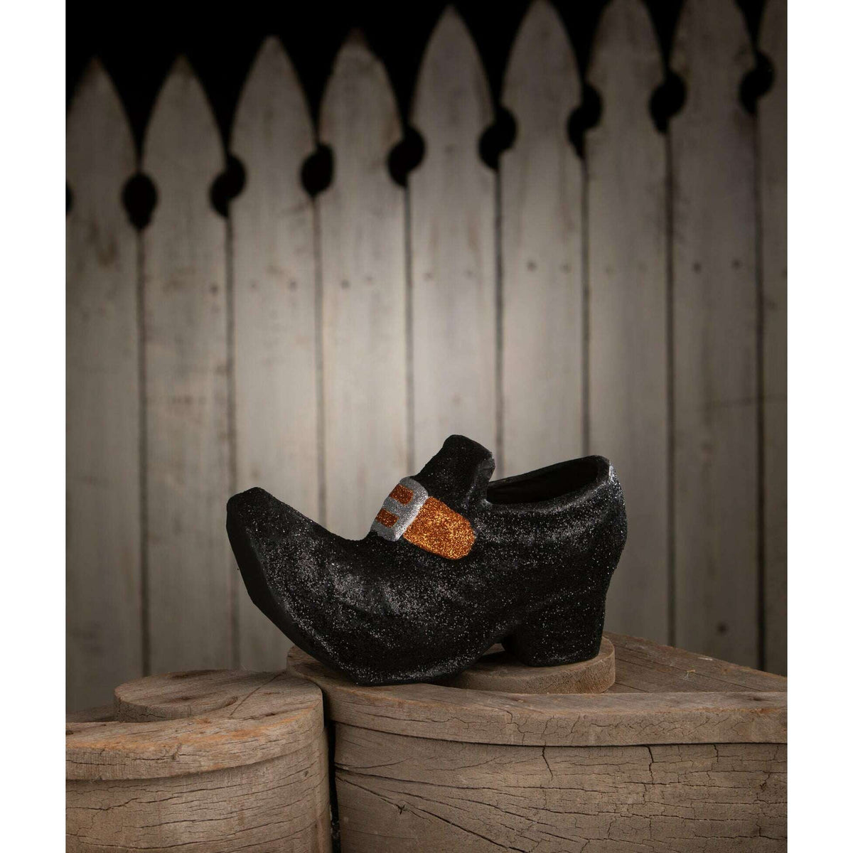 Old Witch's Shoe Paper Mache