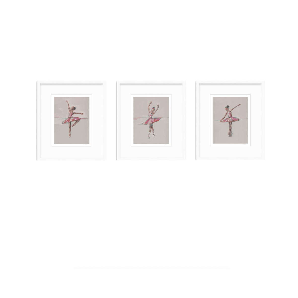 On Pointe Ballerinas Fine Art Prints
