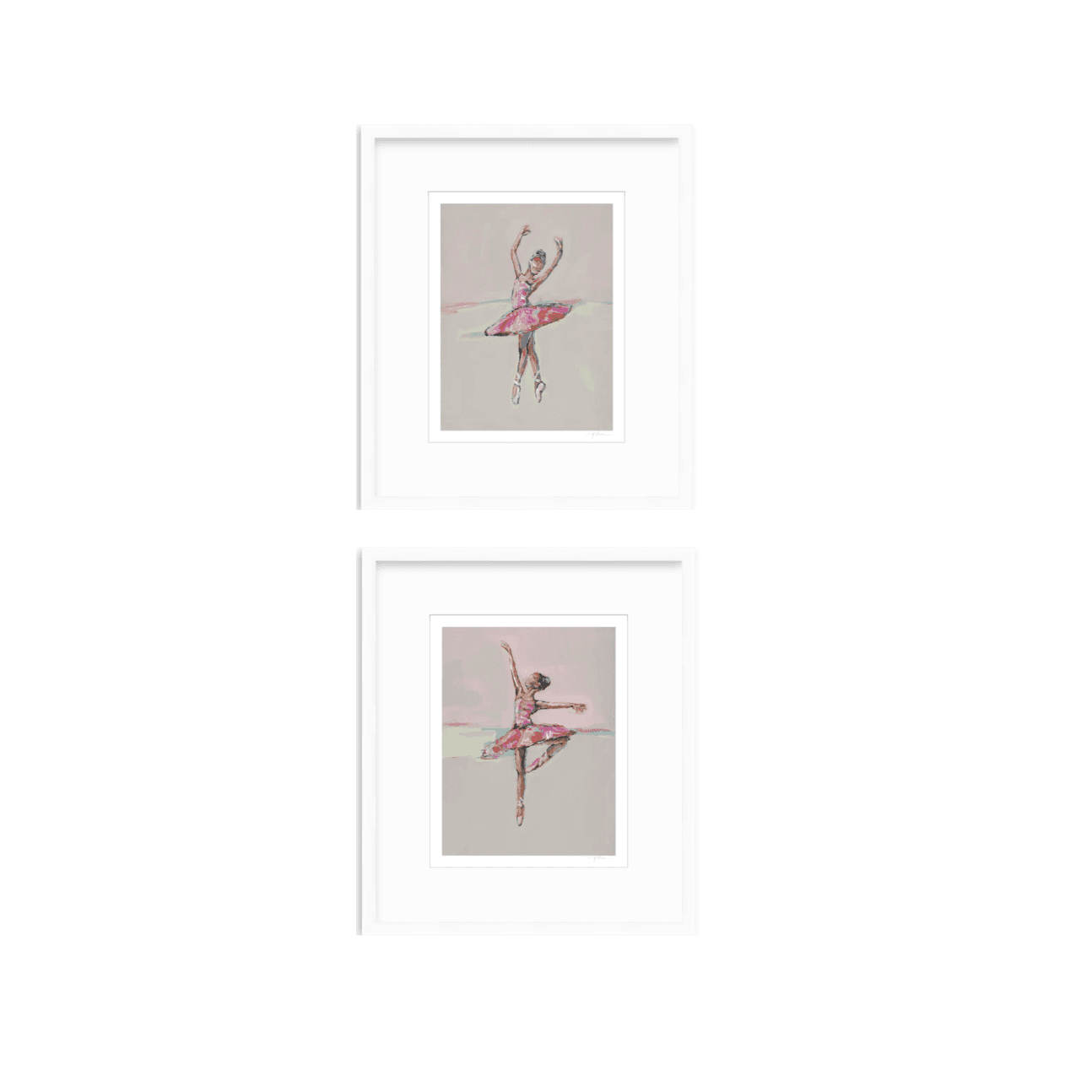 On Pointe Ballerinas Fine Art Prints