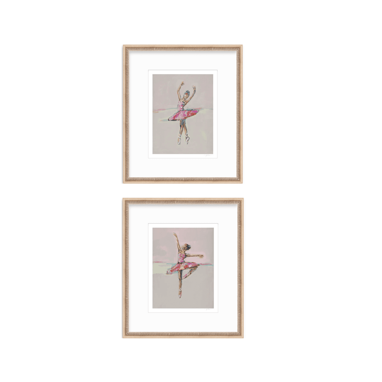 On Pointe Ballerinas Fine Art Prints