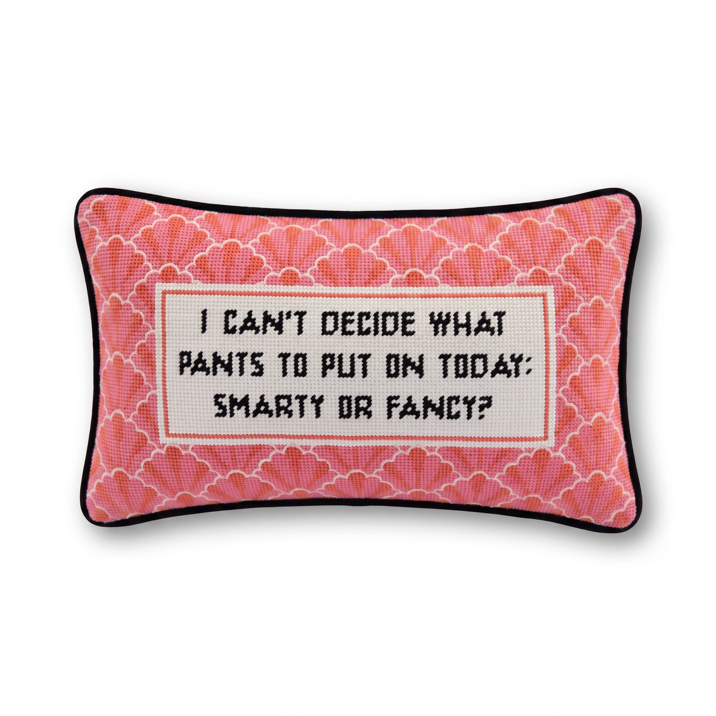 Pants Needlepoint Pillow