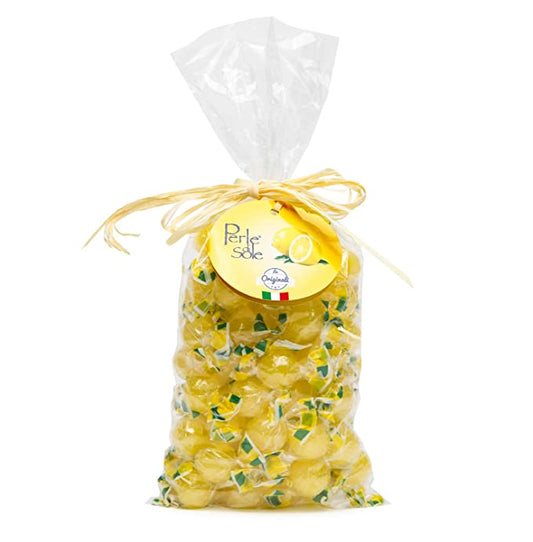 Perle di Sole Lemon Drops — Amalfi Coast IGP Hard Candy (7 oz / 200g)