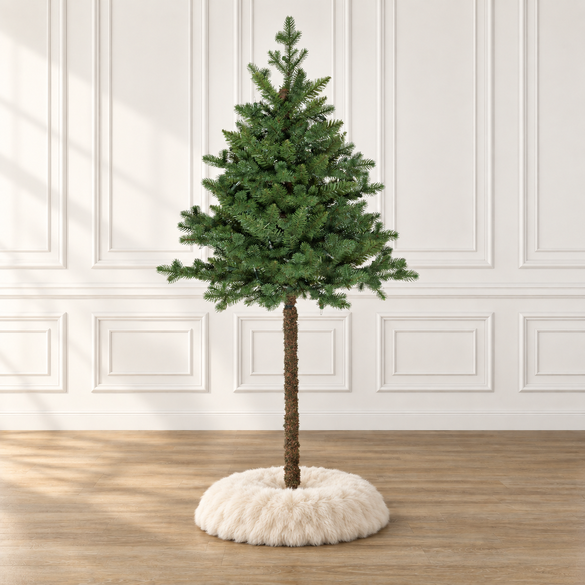 4' TREE, 138 TIPS, METAL STAND, 28" DIA