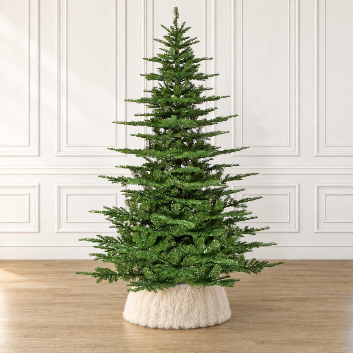 9' TREE, 2488 TIPS, METAL STAND, 65" DIA