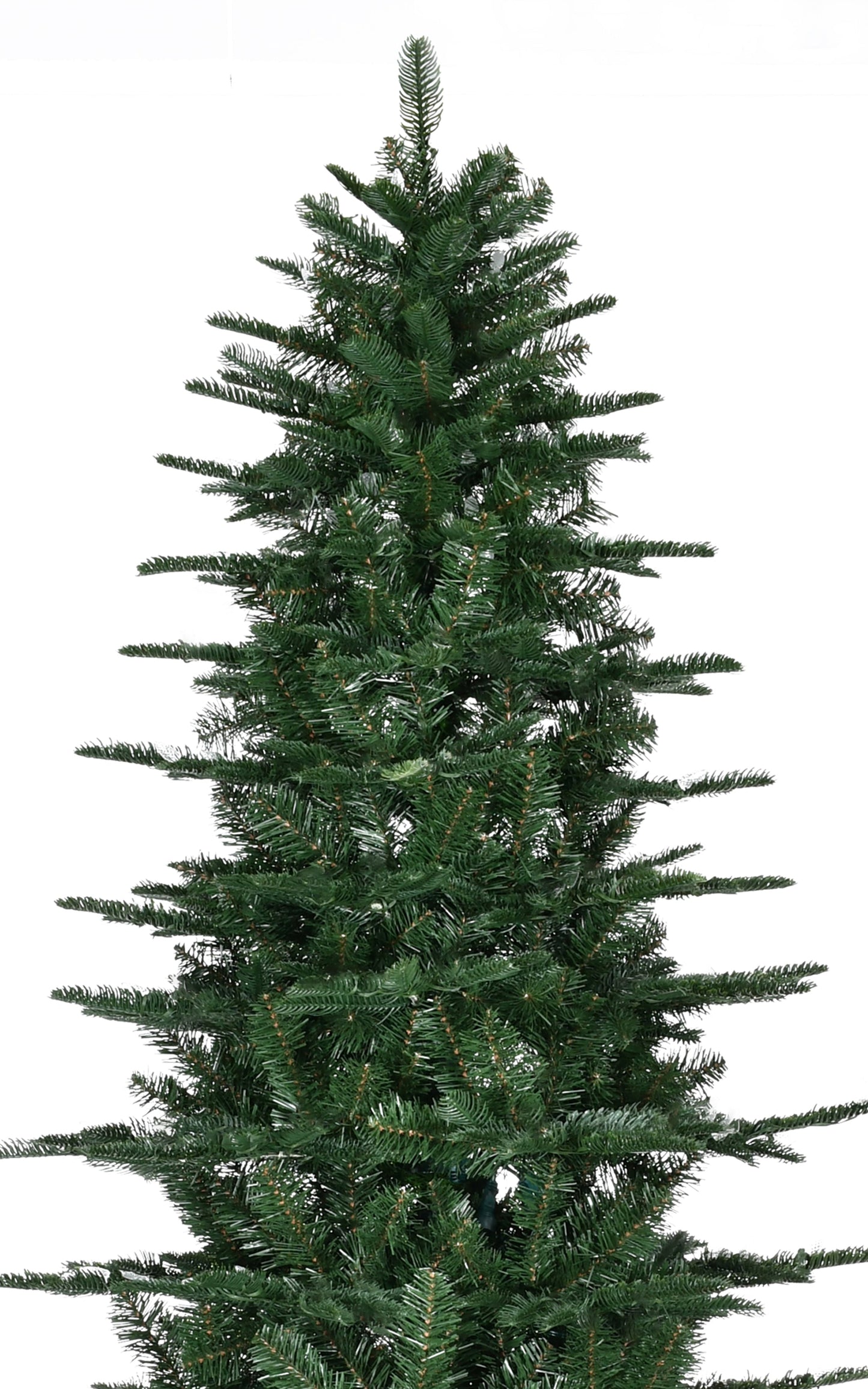 11ft Unlit Green Aspen Fir Christmas Tree - 4269 Tips 77" Diameter with Stand