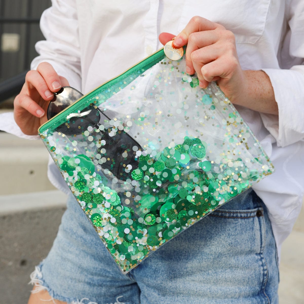 Spirit Squad Confetti Everything Pouch