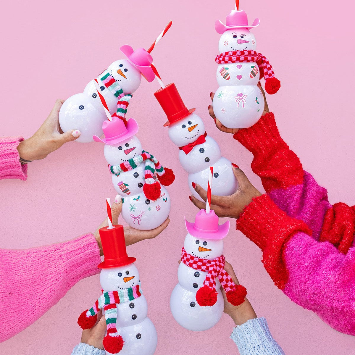 Snowman Sipper & Customizable Accessories