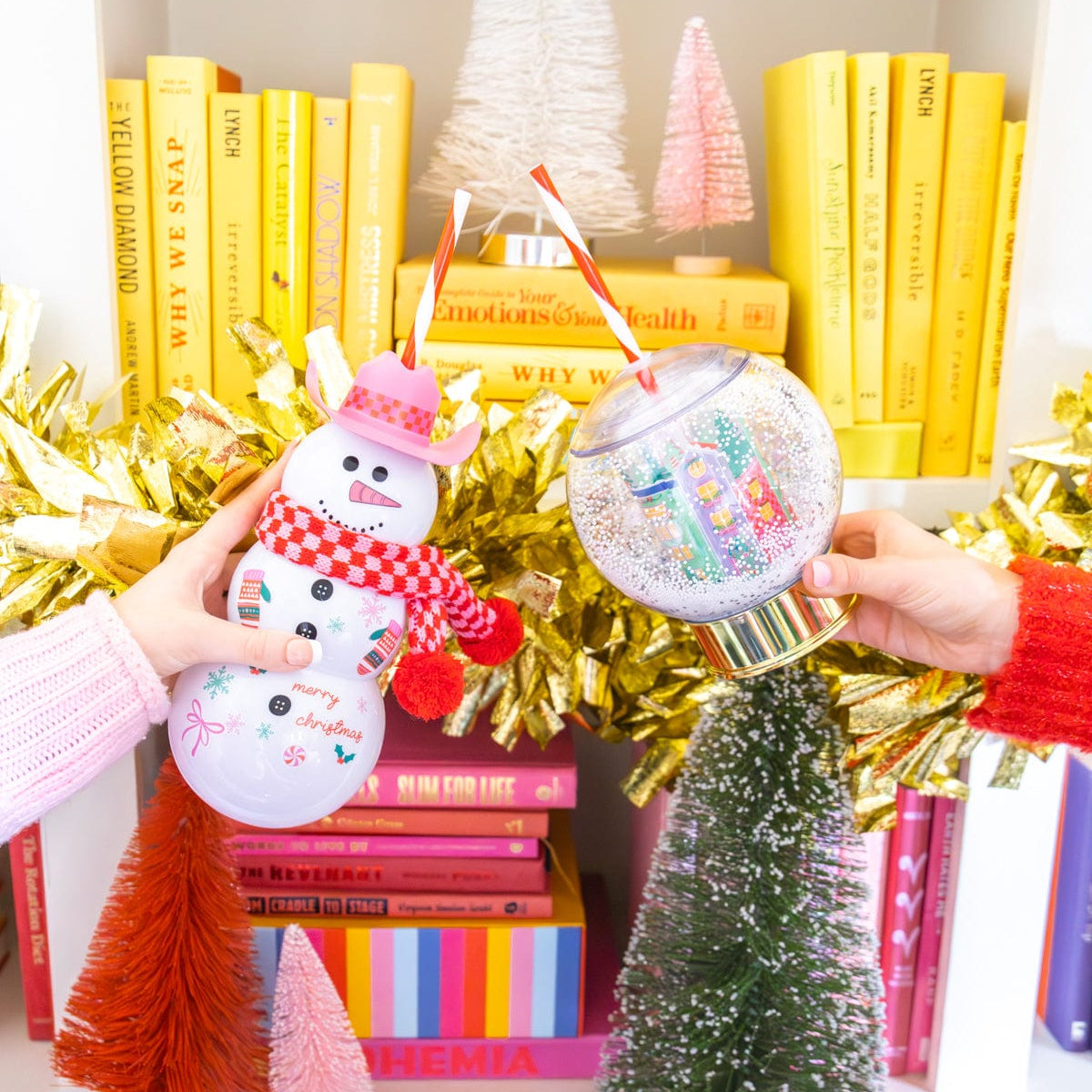 Snowman Sipper & Customizable Accessories