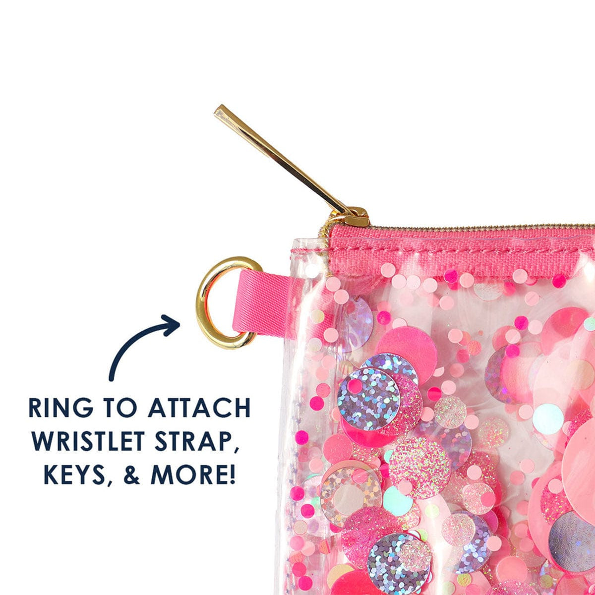 Spirit Squad Confetti Everything Pouch