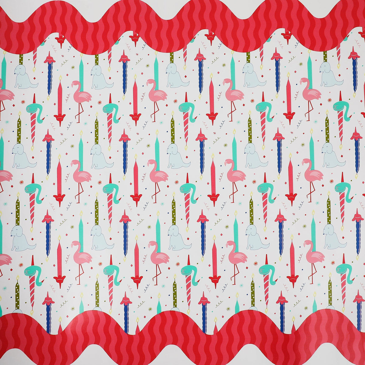 Party Parade Paper Table Runner (25 ft, cut to fit)