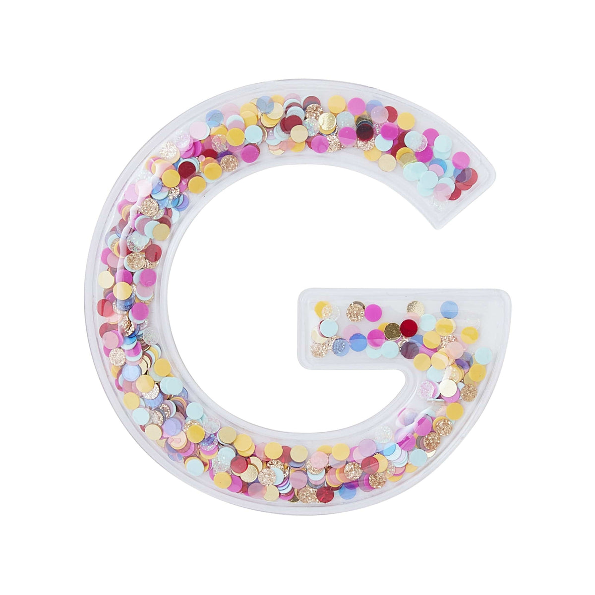 Confetti Letter Stickers - Adhesive Patches