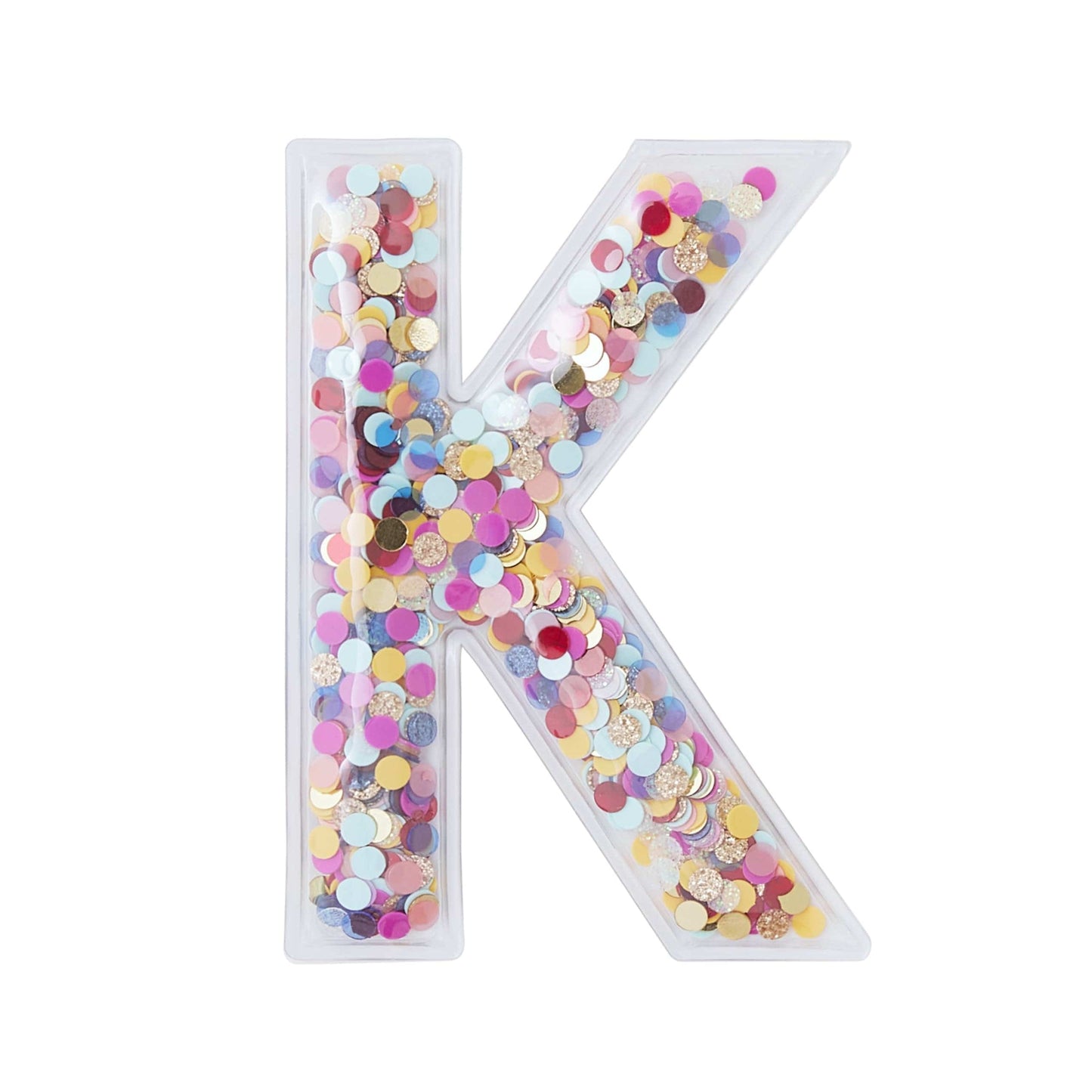 Confetti Letter Stickers - Adhesive Patches