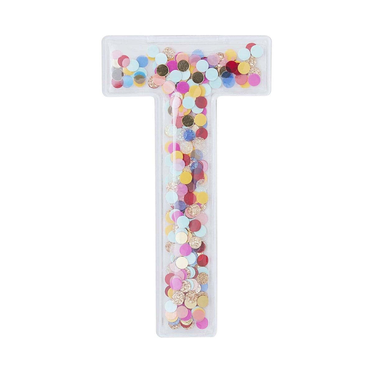 Confetti Letter Stickers - Adhesive Patches