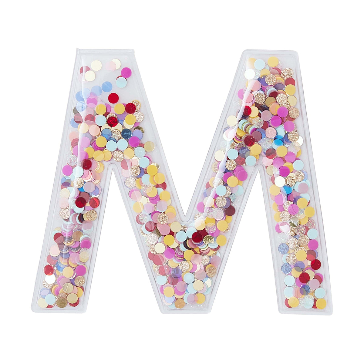 Confetti Letter Stickers - Adhesive Patches