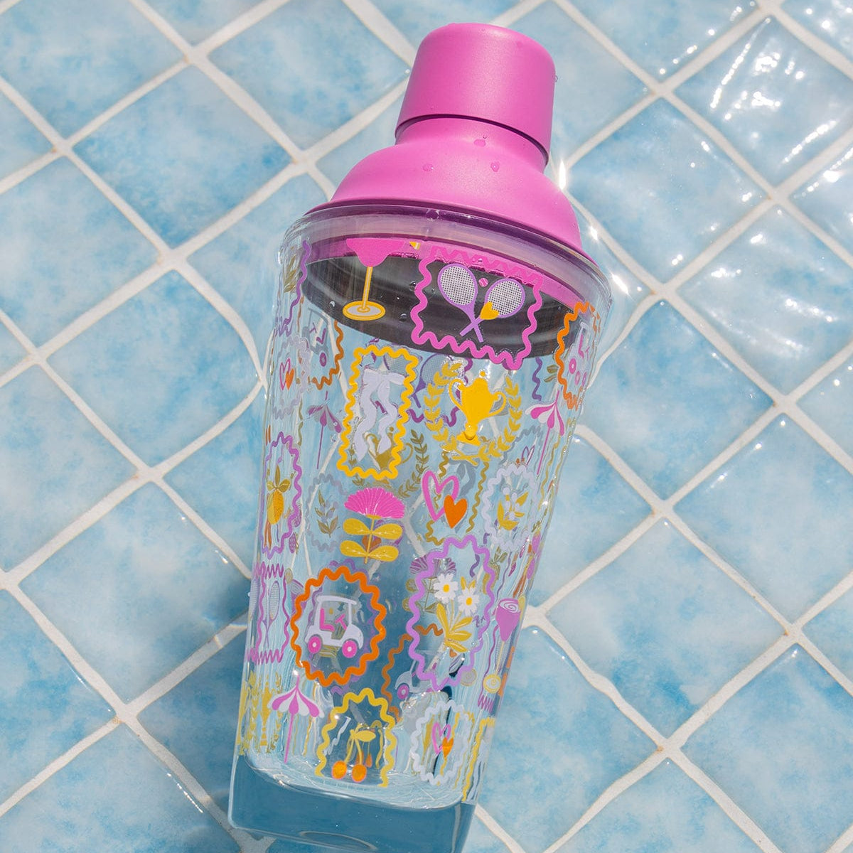 The Clubhouse Glass Cocktail Shaker