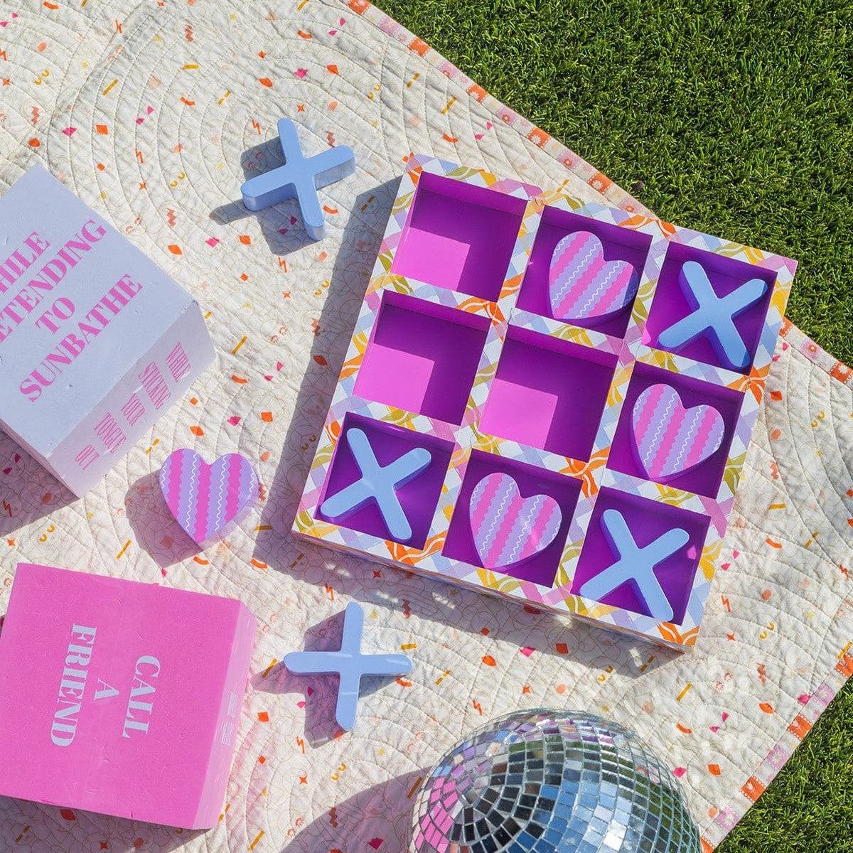 Tic-Tac-Totally Fun Tabletop Game Set