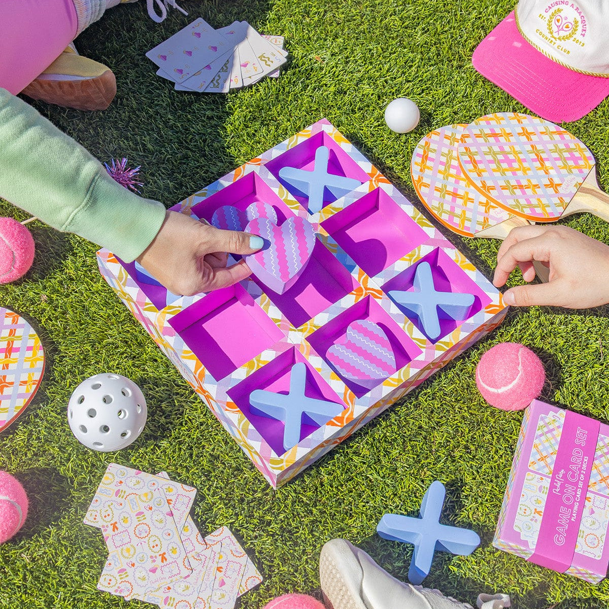 Tic-Tac-Totally Fun Tabletop Game Set