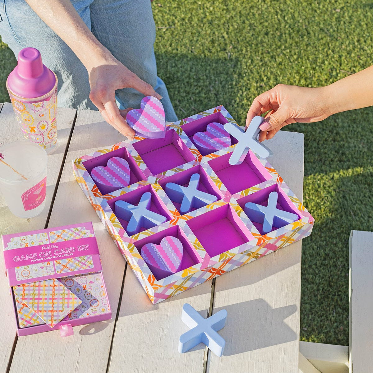 Tic-Tac-Totally Fun Tabletop Game Set