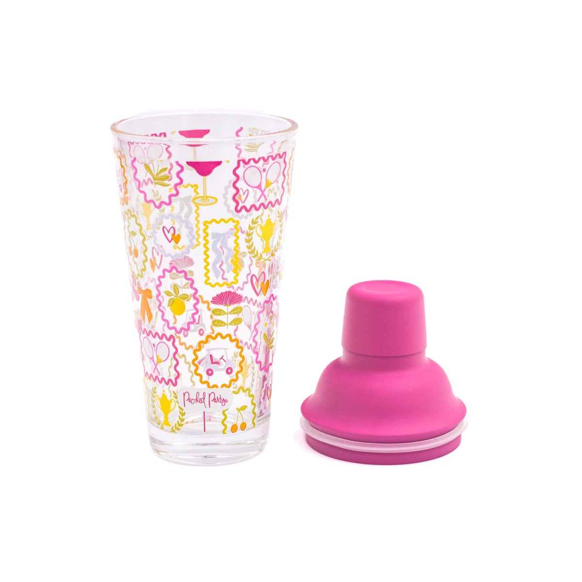 The Clubhouse Glass Cocktail Shaker