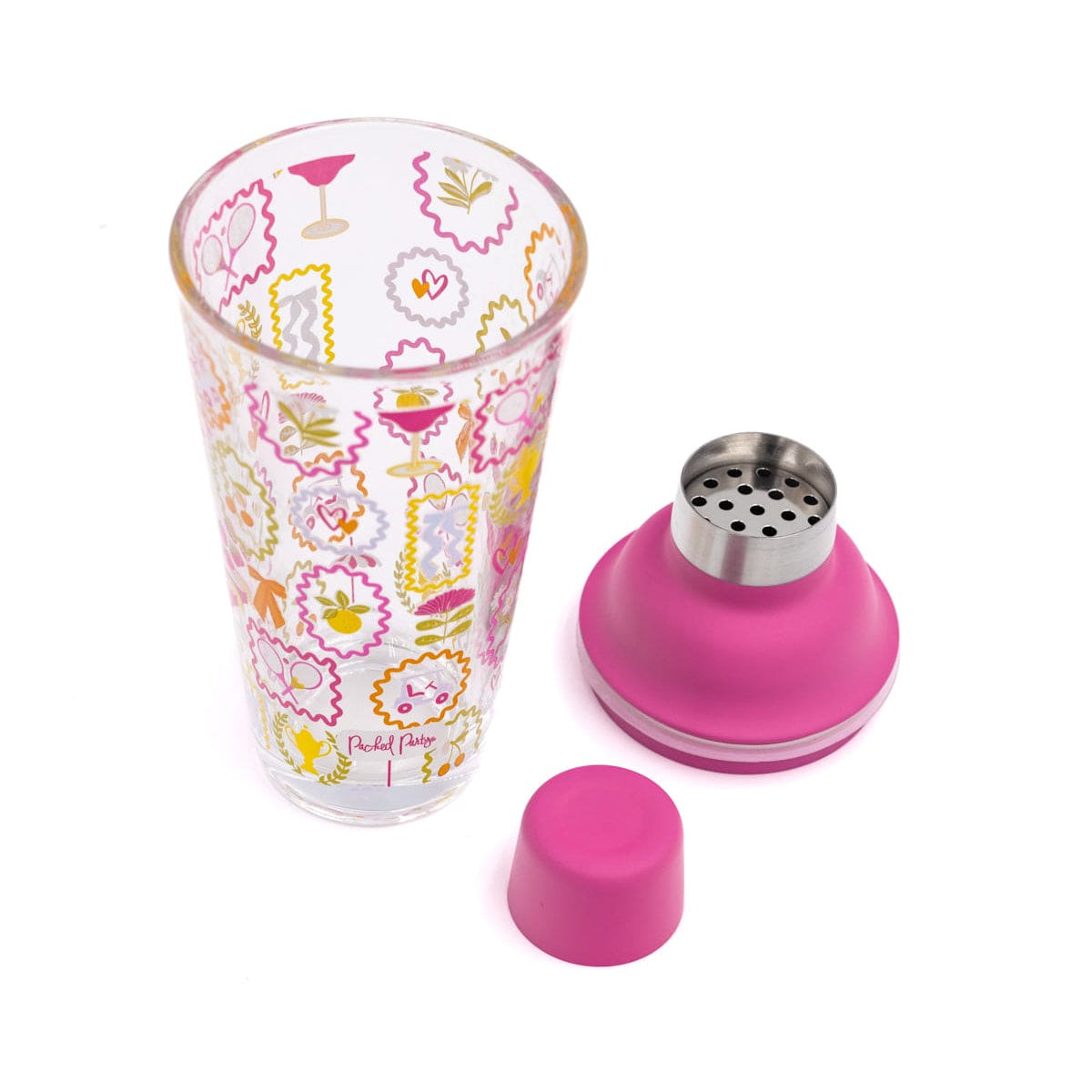 The Clubhouse Glass Cocktail Shaker