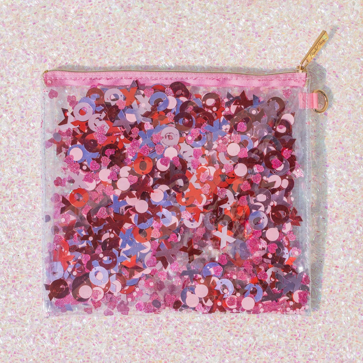 XOXO Confetti Everything Pouch