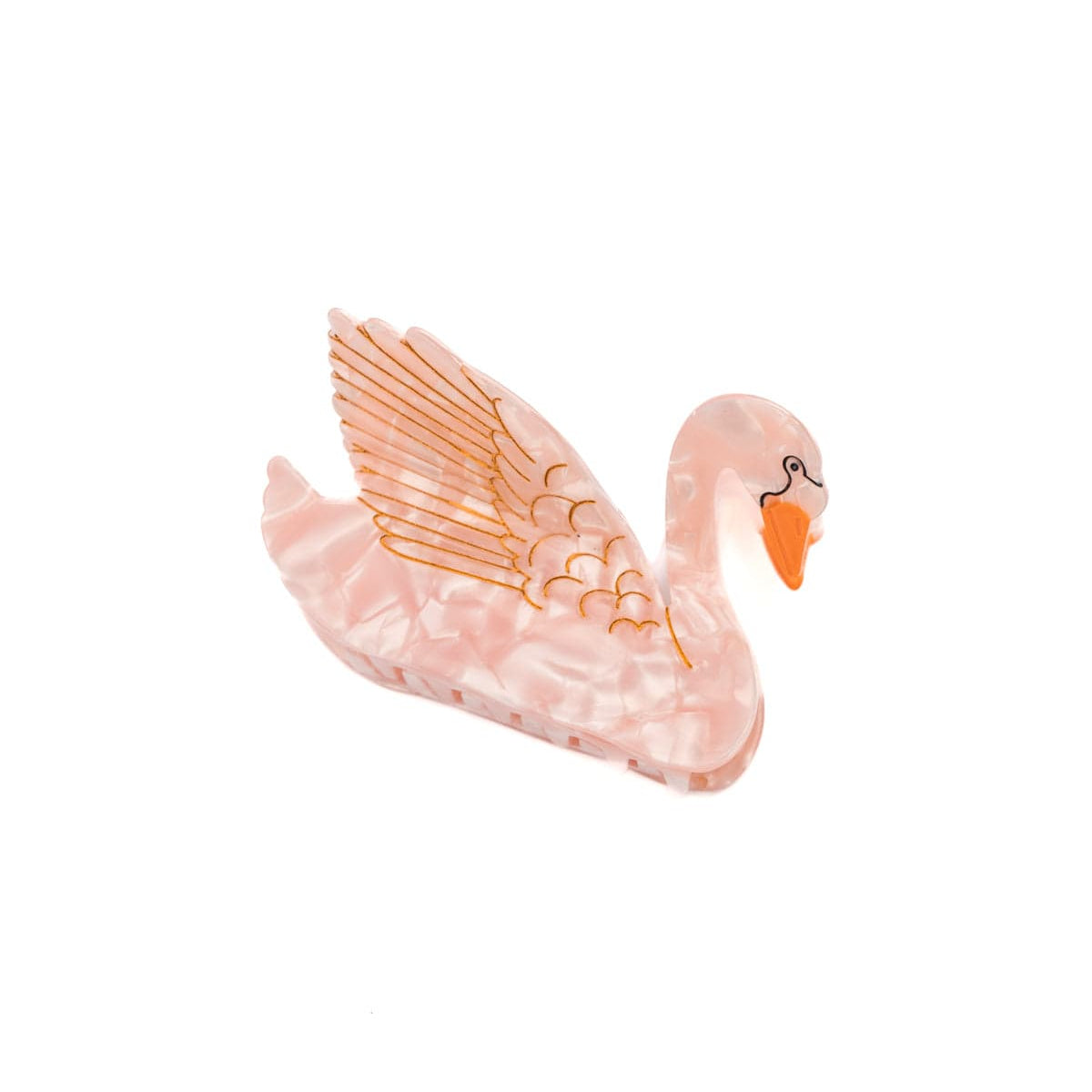 Swan Style Hair Claw Clip