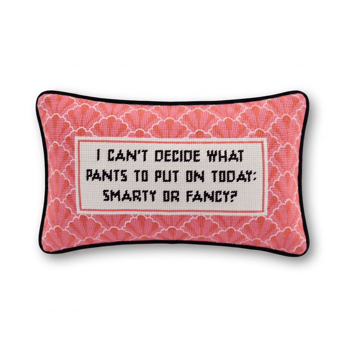 Pants Needlepoint Pillow