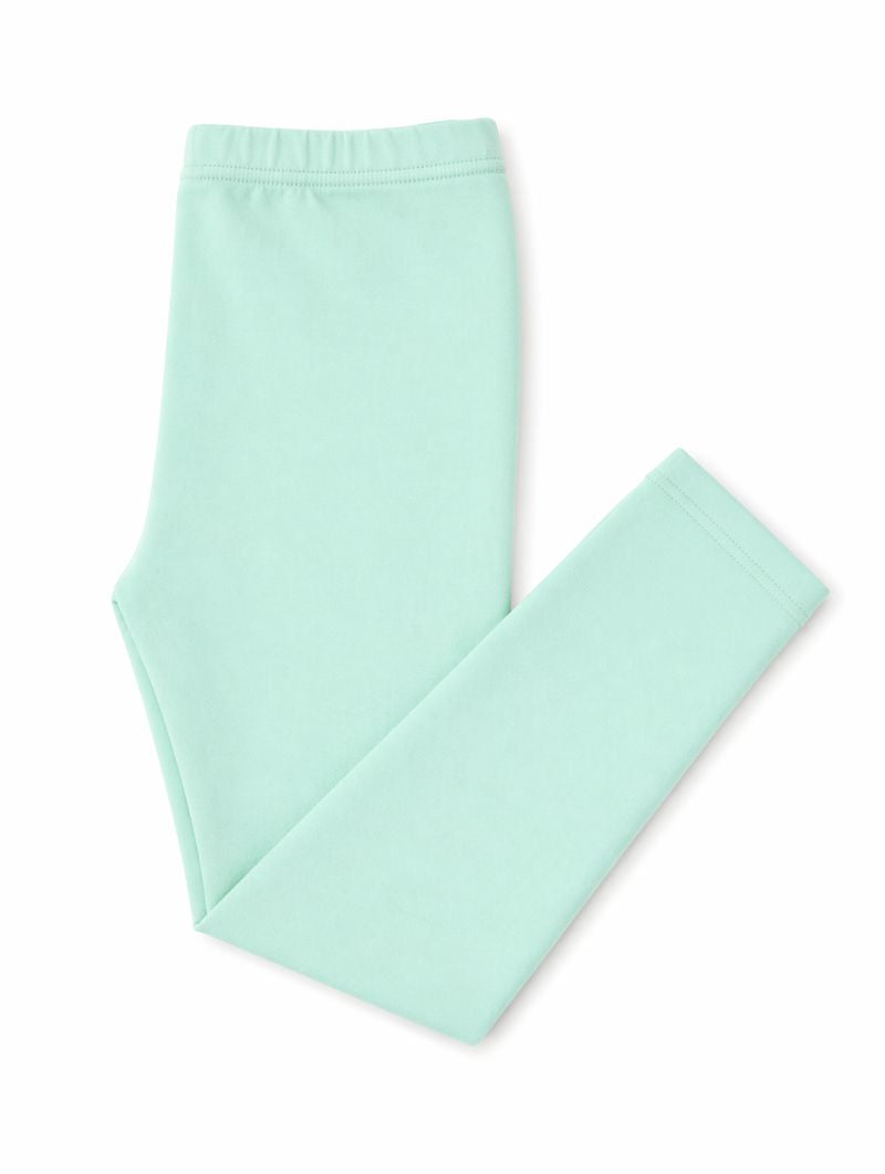 a pair of light green pants