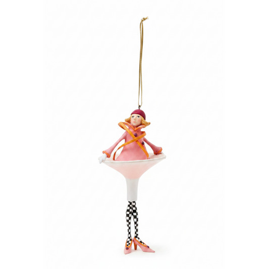Patience Brewster Mini COSMOPOLITAN Cocktail Ornament