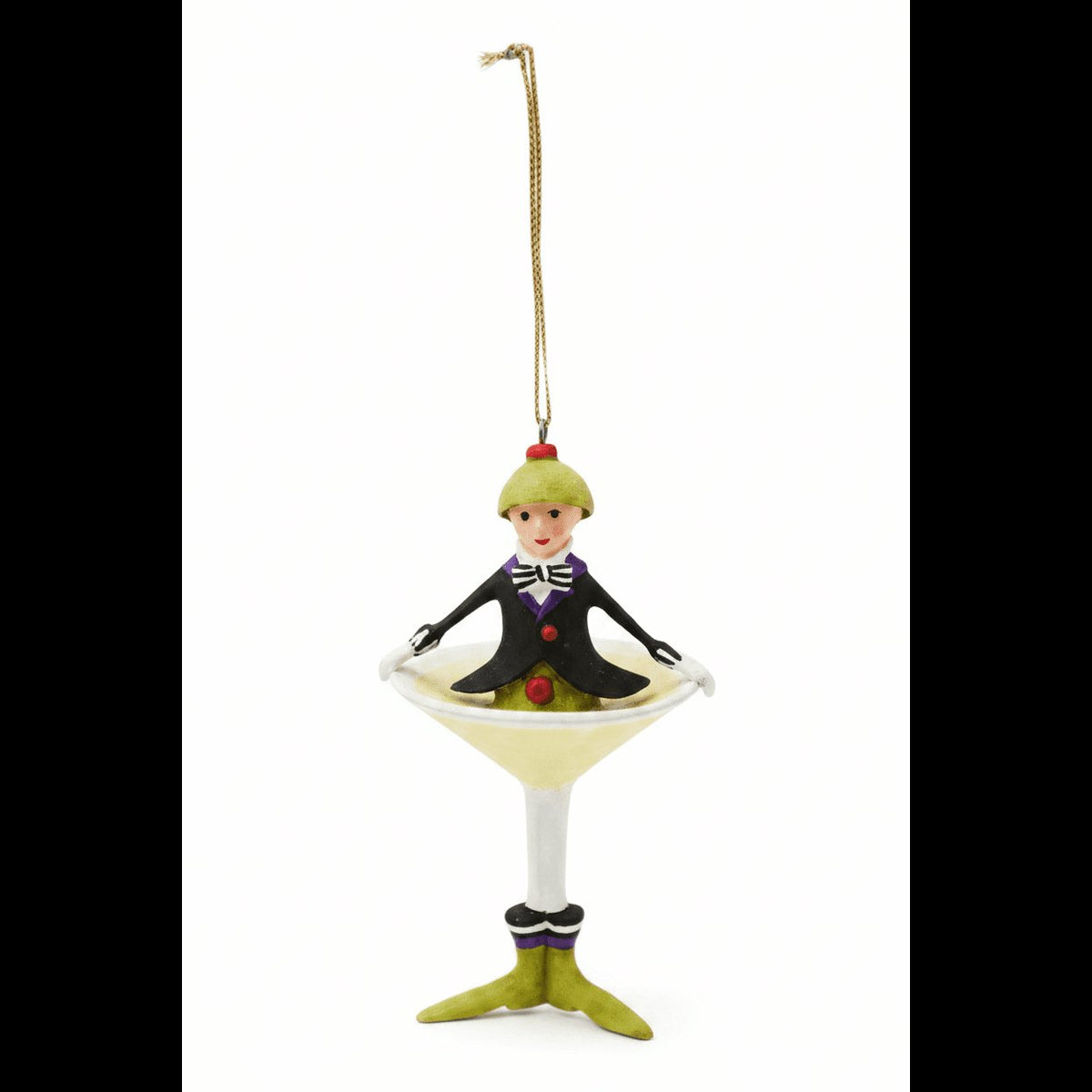 Patience Brewster Mini MARGARITA Cocktail Ornament