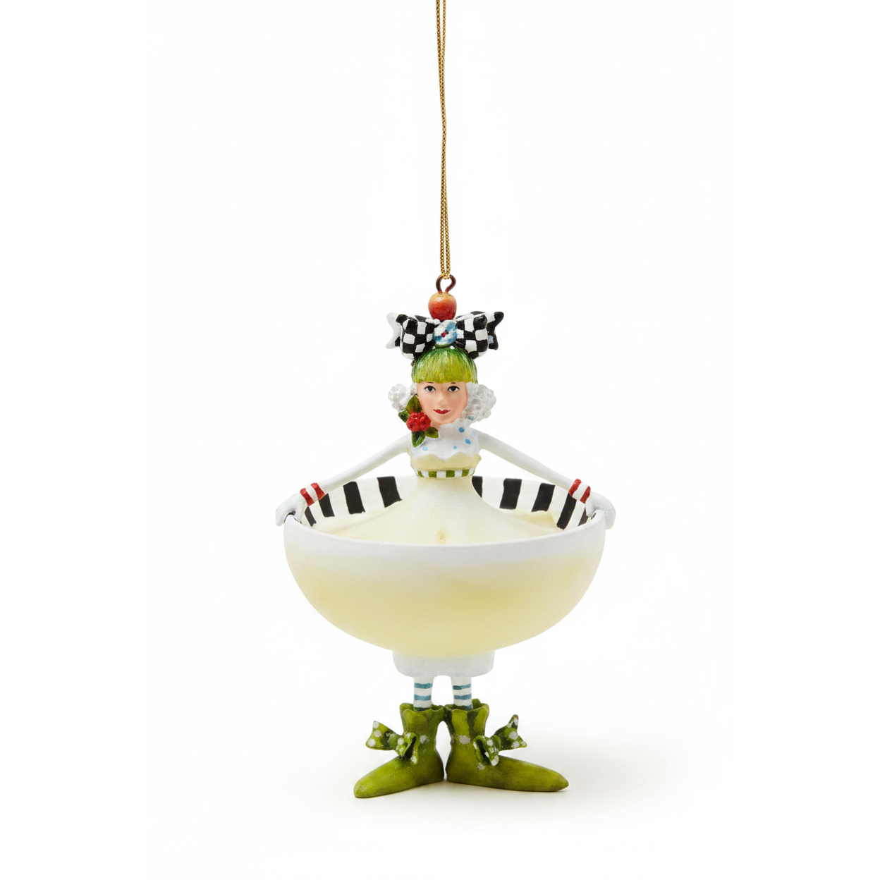 Patience Brewster Mini MARGARITA Cocktail Ornament