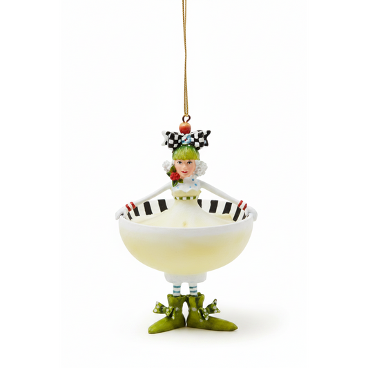 Patience Brewster Mini MARGARITA Cocktail Ornament