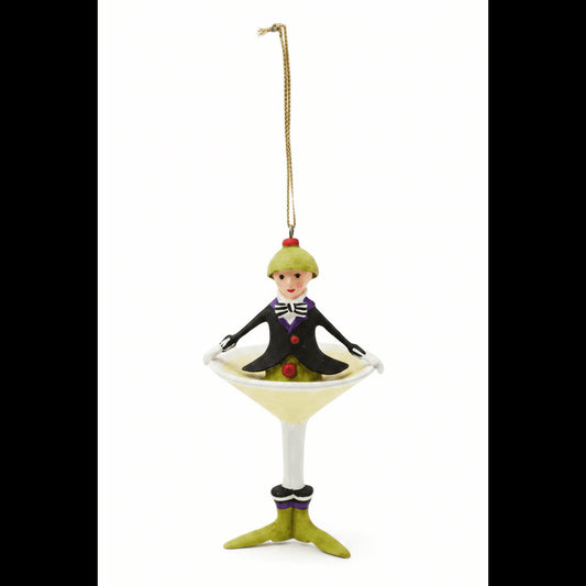Patience Brewster Mini MARTINI Cocktail Ornament