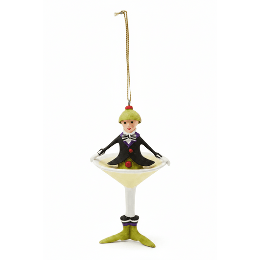 Patience Brewster Mini MARTINI Cocktail Ornament