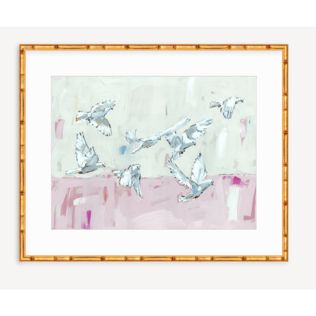 Peace On Earth I Doves Fine Art Print