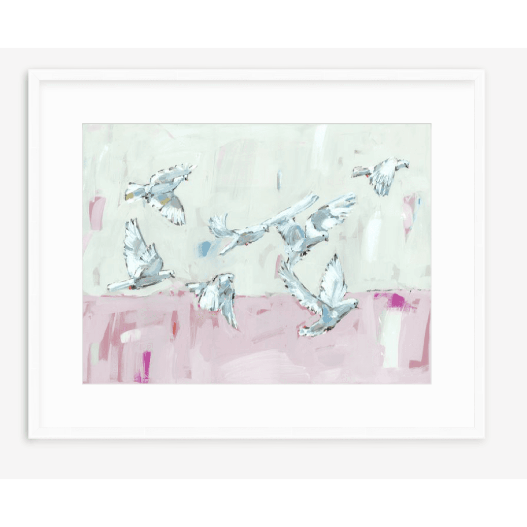 Peace On Earth I Doves Fine Art Print