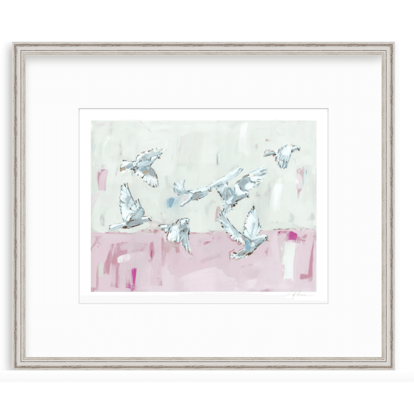 Peace On Earth I Doves Fine Art Print