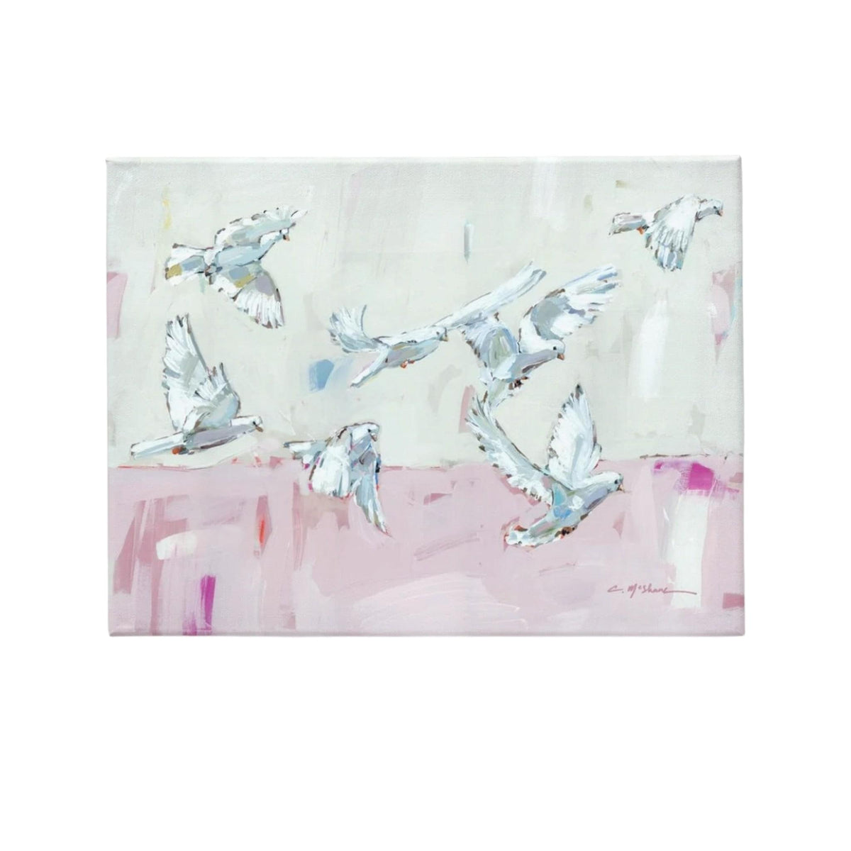 "Peace On Earth I" on canvas