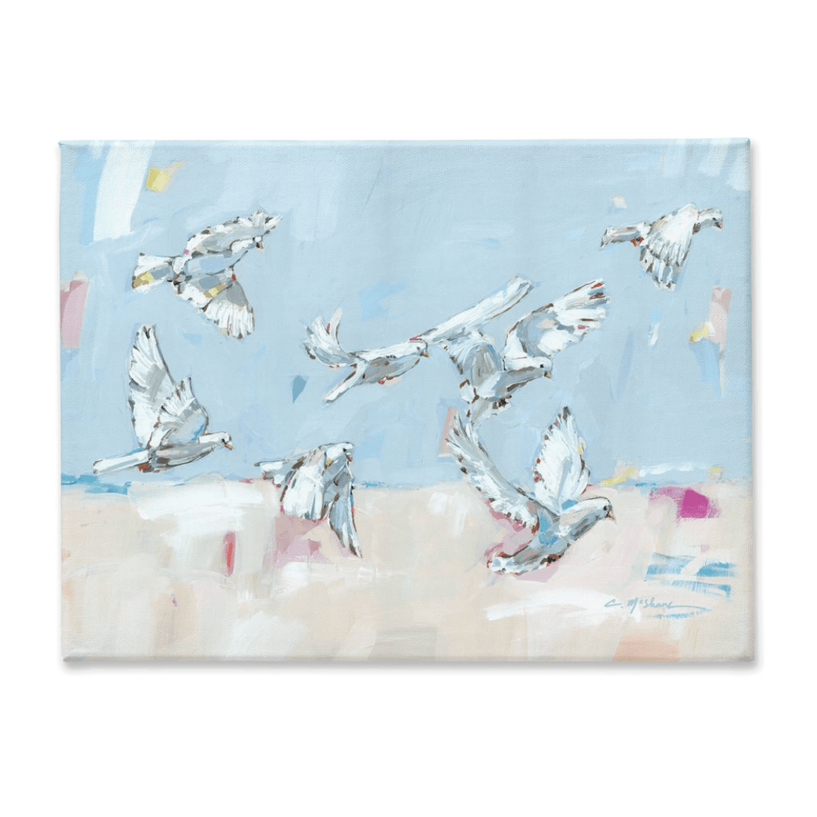 "Peace On Earth II" on canvas