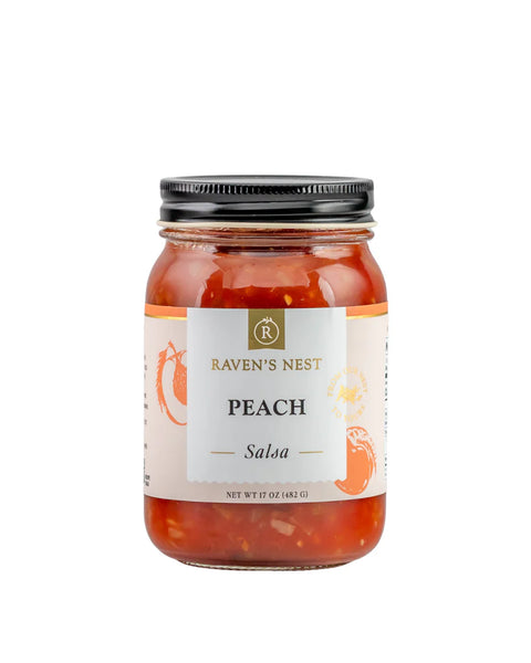 Raven's Nest Peach Salsa