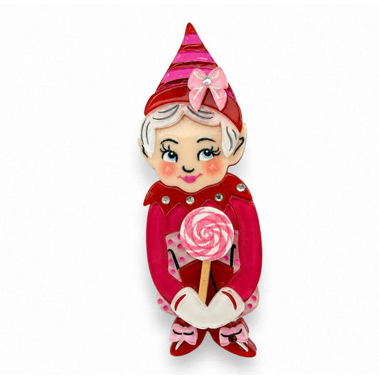 a close up of a pin