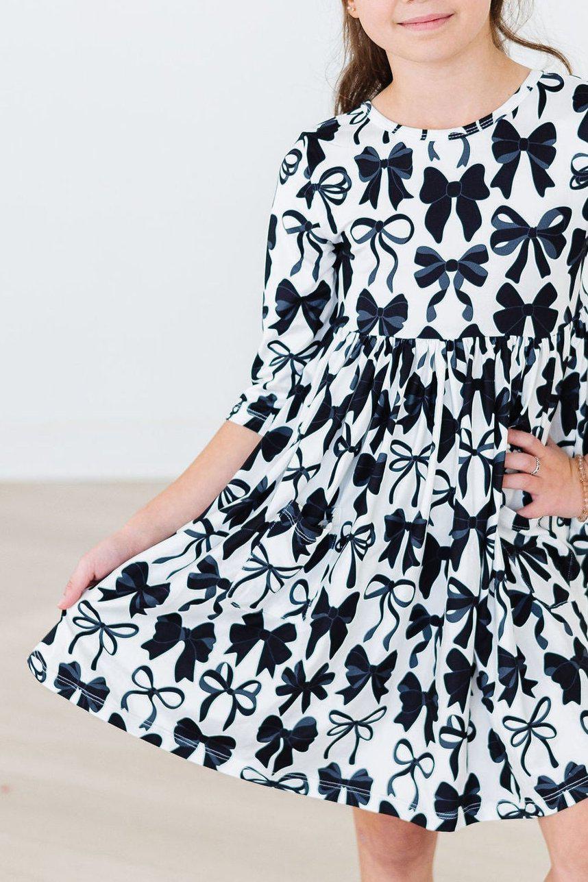 a woman wearing a dress
