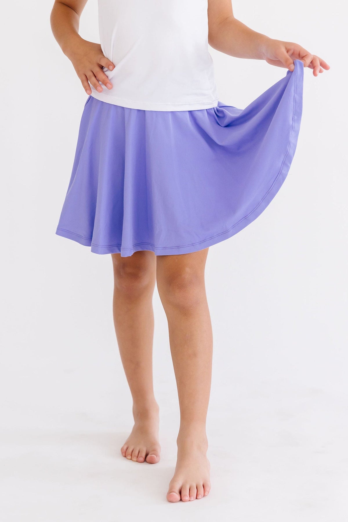 a person wearing a skirt