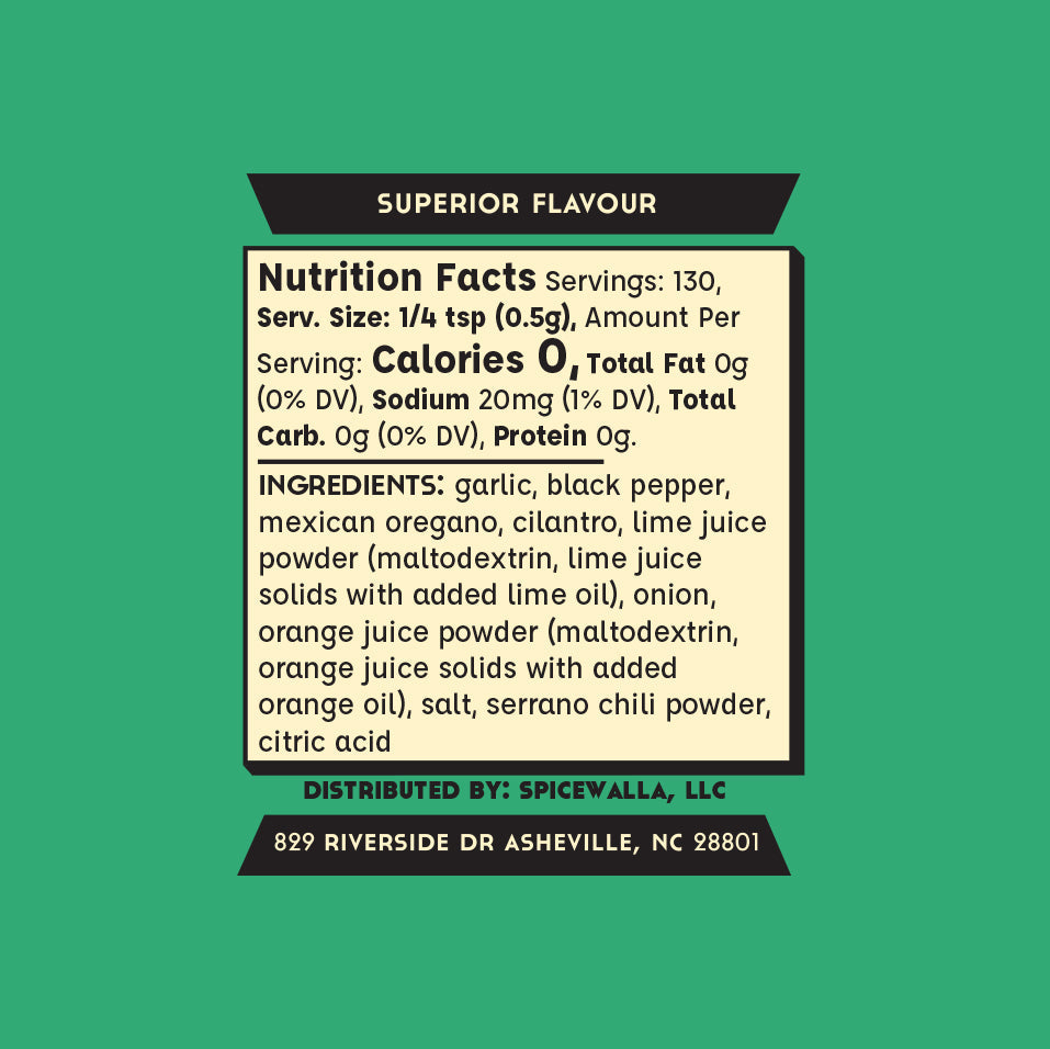 Pescado Verde Seasoning