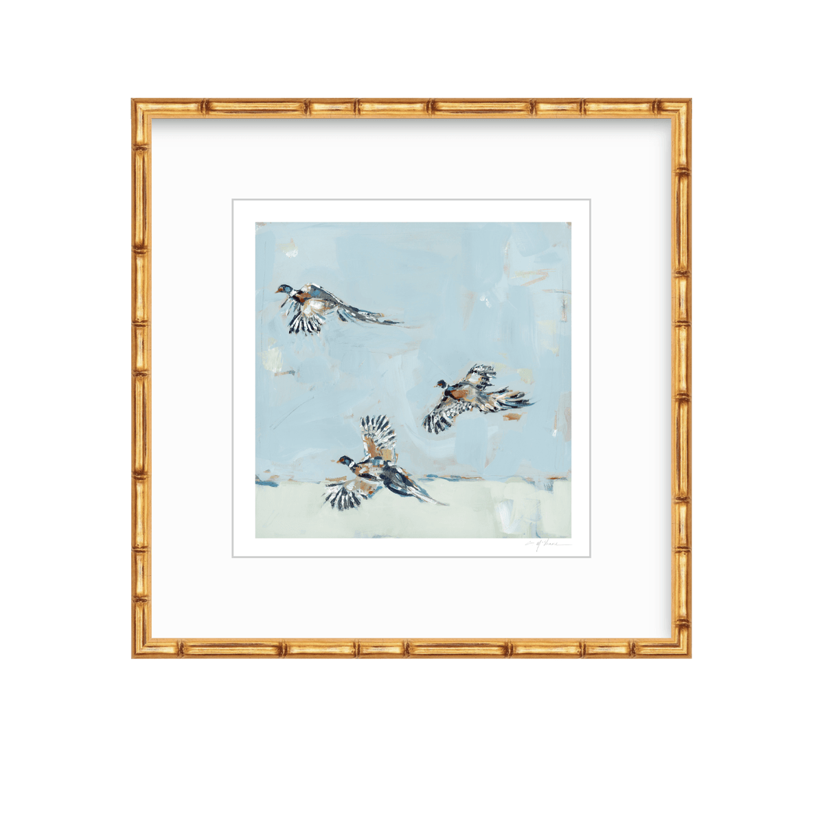 Pheasantly Surpised Pheasant Fine Art Print