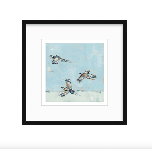 Pheasantly Surpised Pheasant Fine Art Print