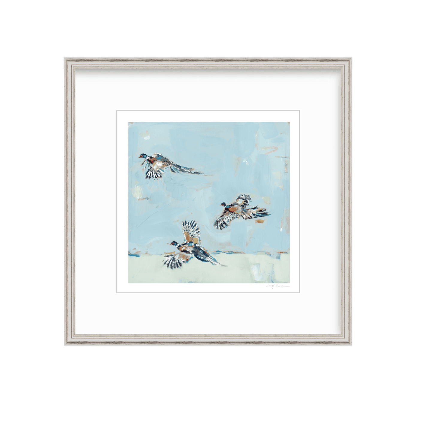 Pheasantly Surpised Pheasant Fine Art Print