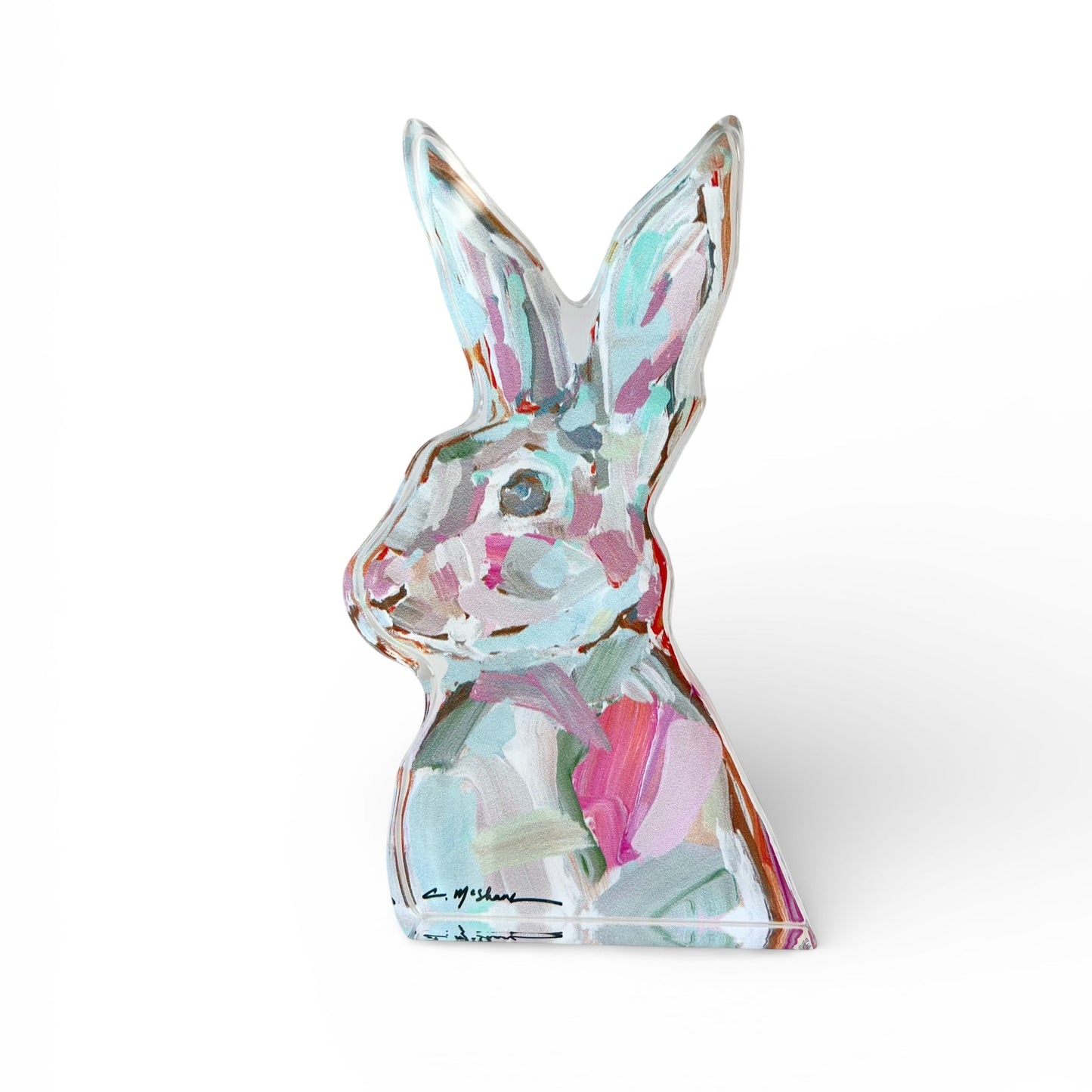 Bunny Girl Acrylic Tabletop Art
